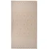 Image de Tapis À Tissage Plat D'extérieur 80x150 Cm Rayures Brunes Vidaxl