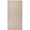 Image de Tapis À Tissage Plat D'extérieur 100x200 Cm Rayures Brunes Vidaxl