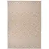 Image de Tapis À Tissage Plat D'extérieur 140x200 Cm Rayures Brunes Vidaxl
