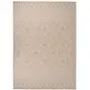Image de Tapis À Tissage Plat D'extérieur 200x280 Cm Rayures Brunes Vidaxl