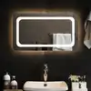 Image de Miroir De Salle De Bain À Led 70x40 Cm Vidaxl