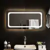 Image de Miroir De Salle De Bain À Led 80x40 Cm Vidaxl