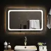 Image de Miroir De Salle De Bain À Led 80x50 Cm Vidaxl