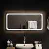 Image de Miroir De Salle De Bain À Led 100x50 Cm Vidaxl