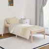 Image de vidaXL Lit pour personne âgée 75x190 cm bois massif de pin 810574