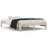 Image de Cadre De Lit Sans Matelas Bois Massif De Pin 140x200 Cm Vidaxl