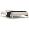 Image de Vidaxl cadre de lit sans matelas bois massif de pin 140x200 cm