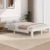 Image de Cadre De Lit Sans Matelas Blanc 120x190 Cm Vidaxl