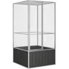 Image de Cage à oiseaux - Anthracite - 111x107x2115 cm - Acier galvanisé - Extérieur - Grande taille