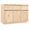 Image de Vidaxl buffet 111x36x75 cm bois massif de pin