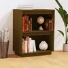 Image de Armoire Console Marron Miel 60x34x75 Cm Bois De Pin Solide Vidaxl
