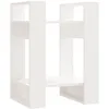 Image de Bibliothèque/séparateur De Pièce Blanc 41x35x57 Cm Pin Massif Vidaxl