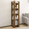 Image de Bibliothèque/séparateur De Pièce Marron Miel 41x35x160 Cm Pin Vidaxl