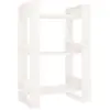 Image de Bibliothèque/séparateur De Pièce Blanc 60x35x91 Cm Bois De Pin Vidaxl