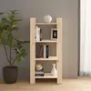 Image de Bibliothèque/Séparateur de pièce 60x35x125 cm Bois massif