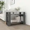 Image de Bibliothèque/séparateur De Pièce Gris 80x35x56,5 Cm Pin Solide Vidaxl