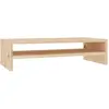 Image de Support De Moniteur 50x24x13 Cm Bois De Pin Solide Vidaxl