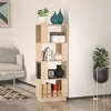Image de vidaXL Bibliothèque-Séparateur de pièce 51x25x132 cm Pin solide