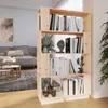Image de Bibliothèque/Séparateur de pièce 80x25x132 cm Pin solide