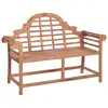 Image de Banc De Jardin 127x58,5x92,5 Cm Bois Massif De Teck Vidaxl