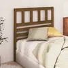 Image de Tête De Lit Marron Miel 106x4x100 Cm Bois Massif De Pin Vidaxl