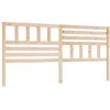 Image de vidaXL Tête de lit 186x4x100 cm Bois massif de pin