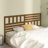 Image de Tête De Lit Marron Miel 186x4x100 Cm Bois Massif De Pin Vidaxl