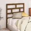 Image de Tête De Lit Marron Miel 81x4x100 Cm Bois Massif De Pin Vidaxl