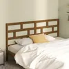 Image de Tête De Lit Marron Miel 186x4x100 Cm Bois Massif De Pin Vidaxl