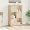 Image de Buffet Haut 74x35x117 Cm Bois Massif De Pin Vidaxl