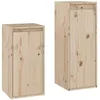 Image de vidaXL Meubles TV 2 pcs Bois massif de pin