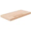 Image de vidaXL Panneau détagère 40x20x25 cm Bois de chêne massif non traité 342934
