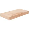 Image de Panneau D'étagère 40x20x4 Cm Bois De Chêne Massif Non Traité Vidaxl