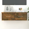 Image de Armoire Murale Chêne Fumé 60x26x18,5 Cm Bois D'ingénierie Vidaxl