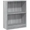 Image de Bibliothèque Sonoma Gris 60x24x76 Cm Bois D'ingénierie Vidaxl