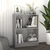 Image de vidaXL Bibliothèque Sonoma gris 60x24x745 cm Bois dingénierie 815085