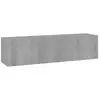 Image de Vidaxl armoire murale tv sonoma gris 120x30x30 cm bois d'ingénierie