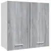Image de Vidaxl armoire suspendue sonoma gris 60x31x60 cm bois d'ingénierie