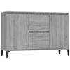 Image de Vidaxl buffet sonoma gris 102x35x70 cm bois d'ingénierie