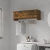 Image de vidaXL Garde-robe Chêne fumé 100x325x35 cm Bois dingénierie 815213