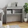 Image de Table Console Sonoma Gris 80x30x80 Cm Bois D'ingénierie Vidaxl