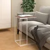 Image de Table D'appoint Blanc 40x30x59 Cm Bois D'ingénierie Vidaxl