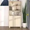 Image de Buffet Hamar Bois Massif De Pin Marron Miel Vidaxl