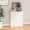 Image de vidaXL Buffet avec 4 Tiroirs Armoire Latérale Meuble de Rangement Organisateur de Maison Salon Salle de Séjour Intérieur 342579