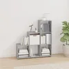 Image de Bibliothèque Escalier Sonoma Gris 107 Cm Bois D'ingénierie Vidaxl