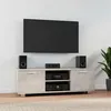 Image de Meuble Tv Gris Béton 120x40,5x35 Cm Bois D'ingénierie Vidaxl