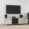 Image de 342618 vidaXL Meuble TV Gris béton 120x405x35 cm Bois dingénierie