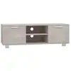 Image de Vidaxl meuble tv gris béton 120x40,5x35 cm bois d'ingénierie