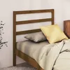 Image de Tête De Lit Marron Miel 106x4x100 Cm Bois Massif De Pin Vidaxl