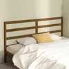Image de Tête De Lit Marron Miel 206x4x100 Cm Bois Massif De Pin Vidaxl